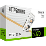 ZOTAC GeForce RTX 5070 Twin Edge OC White Edition, Grafikkarte DLSS 4, 3x DisplayPort, 1x HDM