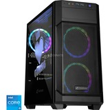 ALTERNATE We Love Gaming-PC 30 Jahre Edition schwarz/transparent, mit Gravur, Windows 11 Home 64-Bit