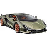 Bburago Lamborghini Sián FKP 37, Modellfahrzeug olivgrün, 1:18