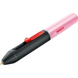 Bosch Akku-Heißklebestift Gluey Cupcake Pink, Heißklebepistole pink/schwarz, inkl. 20 Klebesticks