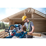 Bosch Kapp-und Gehrungssäge GCM 340-305 D Professional blau, 1.800 Watt