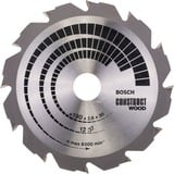 Bosch Professional PRO Construct Wood Kreissägeblatt, Ø 190mm, 12Z Bohrung 30mm, für Handkreissägen