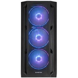 Chieftec Apex Lumo GA-01B-L-OP, Tower-Gehäuse schwarz, Tempered Glass