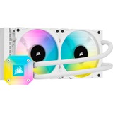 Corsair iCUE H100i ELITE CAPELLIX WEISS 240mm, Wasserkühlung weiß