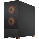 Fractal Design Pop Air RGB Orange Core TG Clear Tint, Tower-Gehäuse schwarz/orange