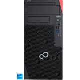Fujitsu ESPRIMO P7012 (VFY:P712EPC50MIN), PC-System schwarz/rot, Windows 11 Pro 64-Bit