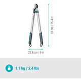 GARDENA Astschere EasyCut L grau/türkis, 50cm