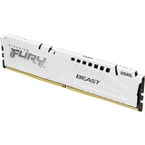 Kingston FURY DIMM 64 GB DDR5-5200 (2x 32 GB) Dual-Kit, Arbeitsspeicher weiß, KF552C40BWK2-64, FURY Beast, INTEL XMP