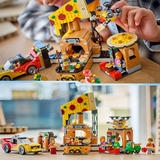 LEGO 60496 City Pizza-Liefererlebnis mit Fahrzeugen, Konstruktionsspielzeug 