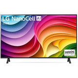 LG 43NANO82T6B, LED-Fernseher 108 cm (43 Zoll), schwarz, UltraHD/4K, HDR, Triple Tuner