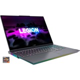 Lenovo Legion 7 (82N6004DGE), Gaming-Notebook grau, Windows 10 Home 64-Bit, 165 Hz Display