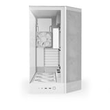 NZXT H9 Flow RGB+ , Tower-Gehäuse weiß (matt), Temperd Glass x 2
