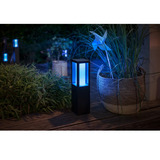 Philips HUE White & Color Ambiance Impress Sockelleuchte (Niedervolt), LED-Leuchte schwarz