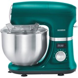 Severin Küchenmaschine KM 3896 Limited Edition grün/edelstahl (gebürstet), 1.000 Watt, Timer