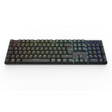 Sharkoon PureWriter W100, Gaming-Tastatur schwarz, Huano Silent