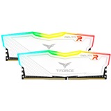 Team Group DIMM 32 GB DDR4-3600 (2x 16 GB) Dual-Kit, Arbeitsspeicher weiß, TF4D432G3600HC18JDC01, Delta RGB, INTEL XMP