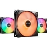 be quiet! Light Wings LX 120mm PWM Triple Pack, Gehäuselüfter schwarz, 3er Pack, 120 mm