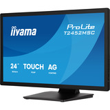 iiyama ProLite T2452MSC-B2AG, LED-Monitor 60.5 cm (24 Zoll), schwarz (matt), FHD, IPS, Touchscreen, HDMI, DP, Entspiegelung, 120Hz Panel