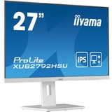 iiyama ProLite XUB2792HSU-W5, LED-Monitor 69 cm(27 Zoll), weiß, FullHD, 75 Hz, HDMI
