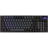 ASUS ROG Azoth 96 HE, Gaming-Tastatur schwarz, DE-Layout, ROG HFX V2