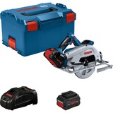 Bosch Akku-Handkreissäge BITURBO GKS 18V-68 C Professional blau/schwarz, 2x Akku ProCORE18V 5,5Ah, L-BOXX