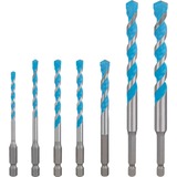Bosch Professional EXPERT HEX-9 MultiConstruction Bohrer-Satz, 7-teilig Ø 4 / 5 / 6 / 8 / 10 / 12mm