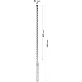 Bosch Professional EXPERT Hammerbohrer SDS-max-8X, Ø 14mm Arbeitslänge 400mm