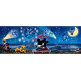 Clementoni High Quality Collection Panorama - Disney Classic Mickey und Minnie, Puzzle 1000 Teile