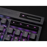 Corsair K70 RGB PRO, Gaming-Tastatur schwarz, DE-Layout, Cherry MX RGB Red