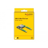 DeLOCK PCIe I/O 1 x USB 2.0 Typ-A Buchse 