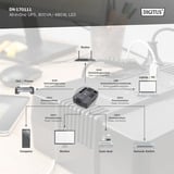 Digitus DN-170111 All-in-One , USV schwarz, LED