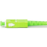 Digitus Glasfaser-Simplex-Patchkabel, stahlarmiert, Singlemode, SC/APC > SC/APC weiß, 5 Meter