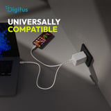 Digitus USB GaN Charger 100W, 2x USB-C, 1x USB-A, Ladegerät 