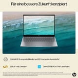 HP OmniBook Ultra 14-fd0097ng, Notebook silber, AMD Ryzen AI 9 HX 375, AMD Radeon 890M, 32 GB LPDDR5X, 1 TB (1 TB SSD), Windows 11 Home 64-Bit