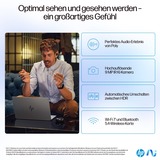 HP OmniBook Ultra 14-fd0097ng, Notebook silber, AMD Ryzen AI 9 HX 375, AMD Radeon 890M, 32 GB LPDDR5X, 1 TB (1 TB SSD), Windows 11 Home 64-Bit