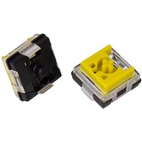 Keychron Low Profile Optical Banana Switch-Set, Tastenschalter gelb/transparent, 87 Stück