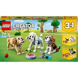 LEGO 31137 Creator 3-in-1 Niedliche Hunde, Konstruktionsspielzeug 