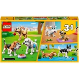 LEGO 31137 Creator 3-in-1 Niedliche Hunde, Konstruktionsspielzeug 