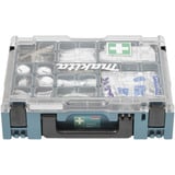 Makita Erste-Hilfe-Set im MAKPAC Organizer P-84919, Erste Hilfe blau/transparent, 84-teilig, DIN 13157
