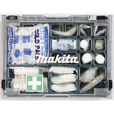 Makita Erste-Hilfe-Set im MAKPAC Organizer P-84919, Erste Hilfe blau/transparent, 84-teilig, DIN 13157