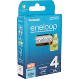 Panasonic Eneloop, Akku AA (Mignon), 4 Stück