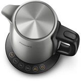 Philips Avance Collection Wasserkocher HD9359/90 edelstahl/schwarz, 2.200 Watt, 1,7 Liter