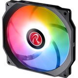 RAIJINTEK Aeolus ß- ARGB 120x130x13, Gehäuselüfter schwarz/weiß