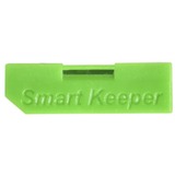SMARTKEEPER ESSENTIAL DisplayPort Lock (DL04) + Lock Key Mini (U04), Einsteckschloss Farbcode Grün, 4 Stück + 1 Schlüssel