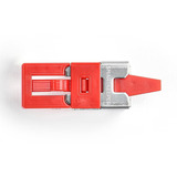 SMARTKEEPER ESSENTIAL LAN Cable Grip, 6 Stück, Halterung rot, für RJ-45 Stecker