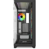 Sharkoon ELITE SHARK CA500 , Tower-Gehäuse schwarz, Tempered Glass x 2