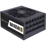 SilverStone SST-DA1650-G 1650W, PC-Netzteil schwarz, 12x PCIe, Kabel-Management, 1650 Watt