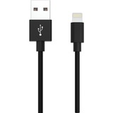 Ansmann USB 2.0 Adapterkabel, USB-A Stecker > Lightning Stecker schwarz, 1,2 Meter