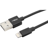 Ansmann USB 2.0 Adapterkabel, USB-A Stecker > Lightning Stecker schwarz, 1,2 Meter