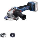 Bosch Akku-Winkelschleifer GWS 18V-11 S Professional solo, 18Volt blau, ohne Akku und Ladegerät, in L-BOXX